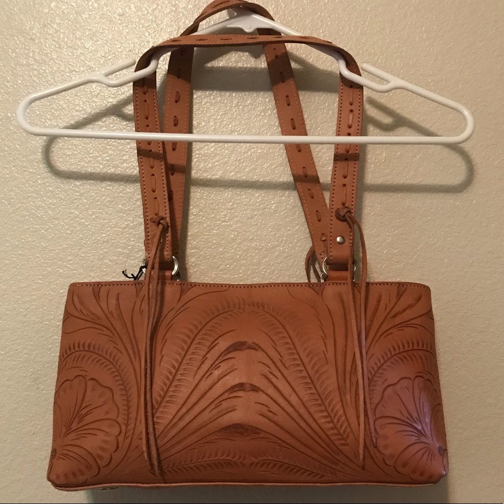 American West Leather Purse/Wallet Combo